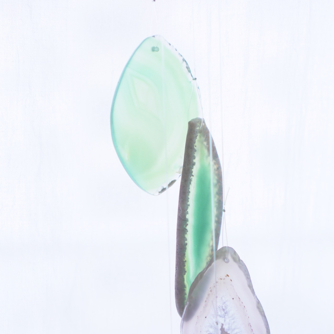 KOMOREBI 04 - アゲートヒーリングチャイム / Agate Sun Catcher Wind Chime 442