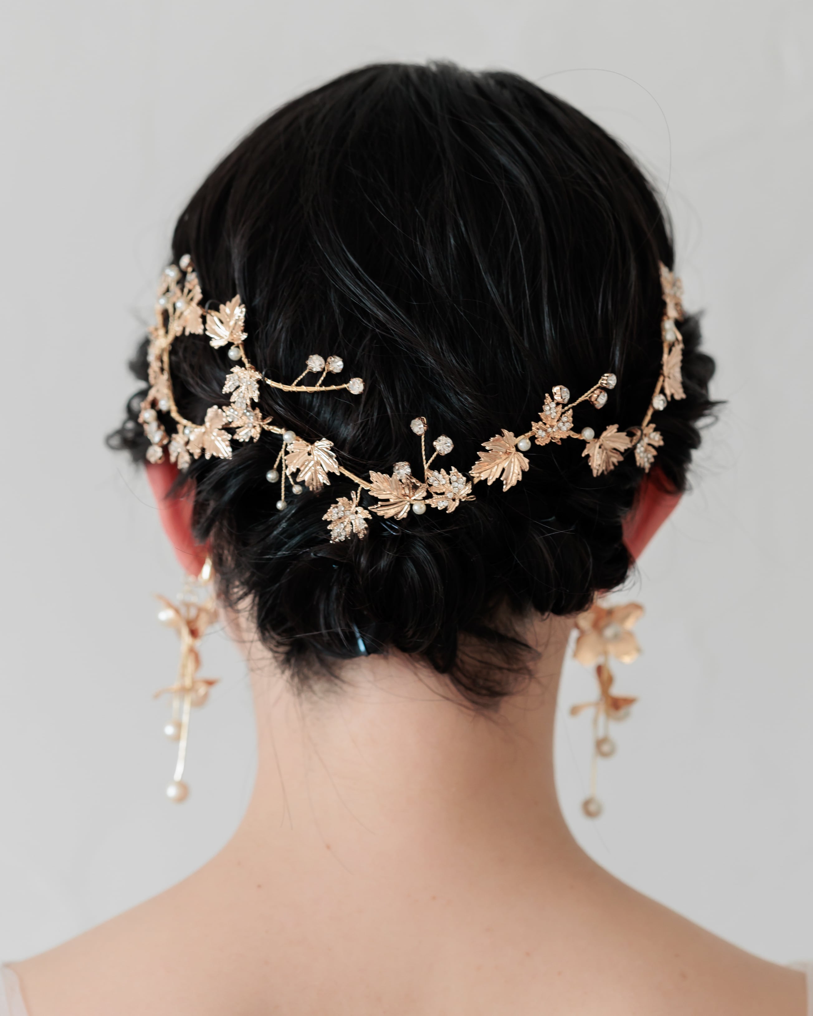 リーフビジュー ブライダルヘッドドレス【AH2602-02】