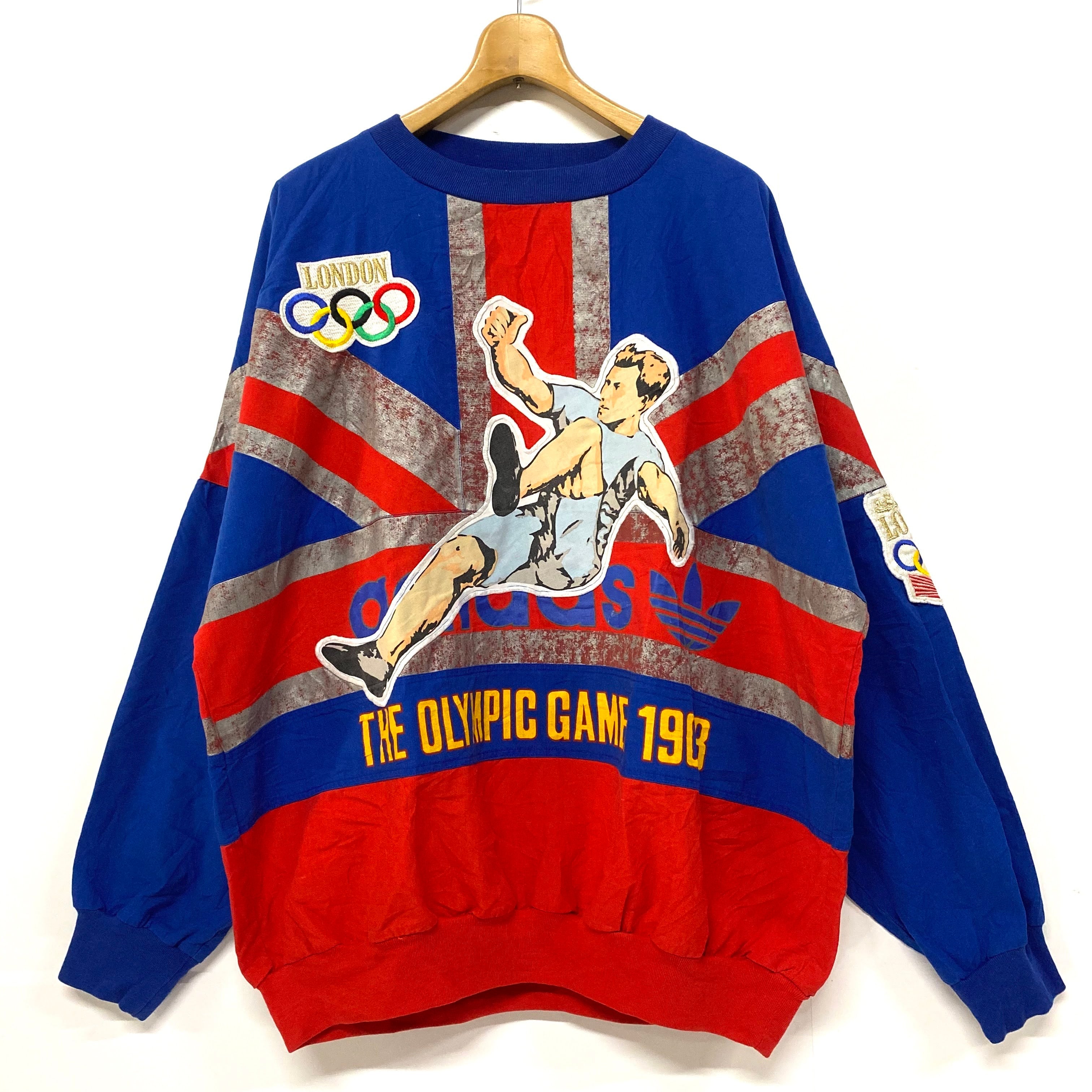 希少 80年代 adidas アディダス OLYMPIC GAMES LONDON ロンドン 