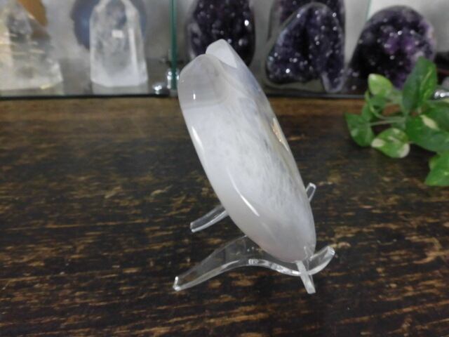 【瑪瑙カービング】　ハート瑪瑙　no.8