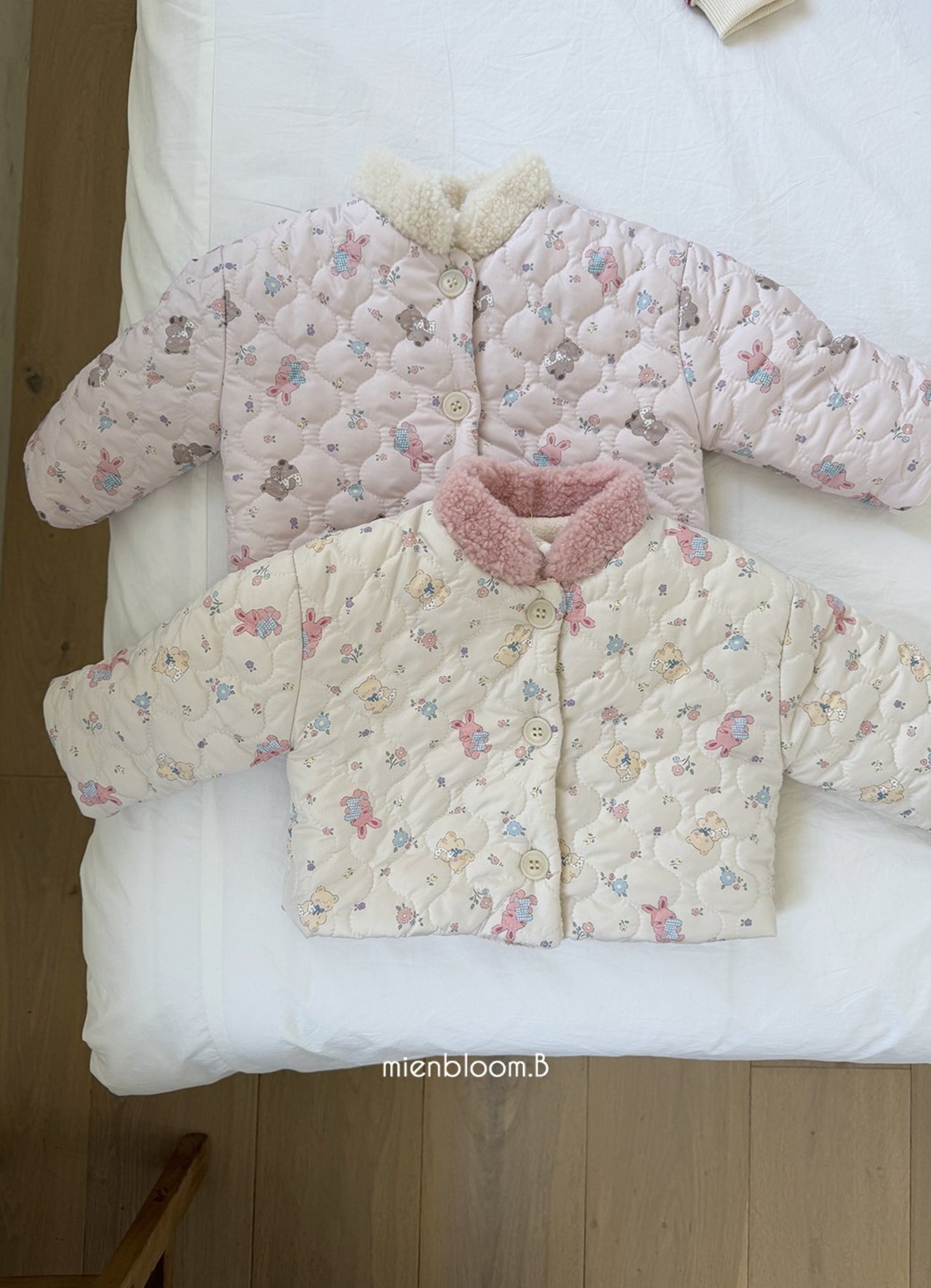 mien bloom B［取寄］bunny bear jacket 26winter