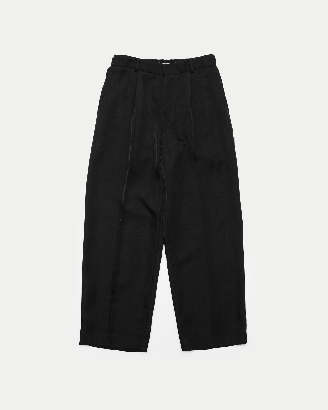 Soft Nylon Adjustable Slacks / BLACK [goyemon general gadget]