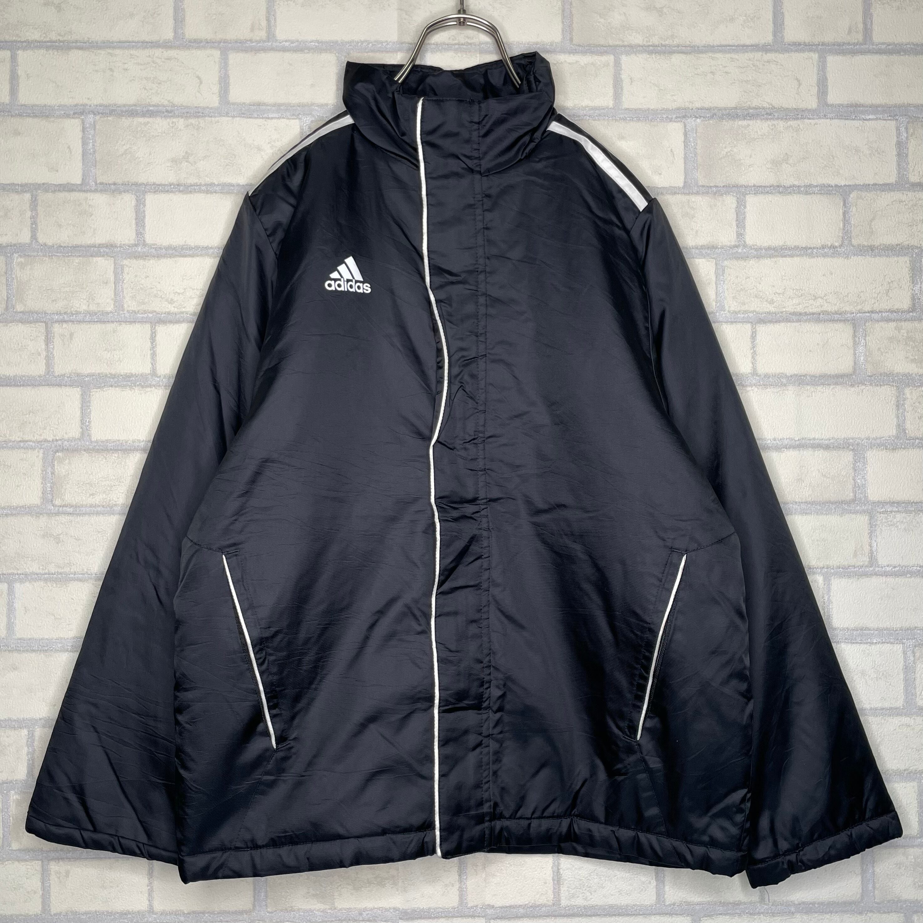 adidas 中綿ジャケット M 100%ポリエステル プリント | 古着屋OLDGREEN