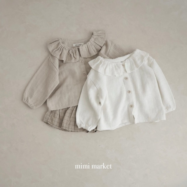 [ mimimarket ] frill shirt