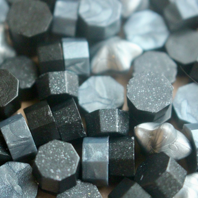 【New】シーリングワックス Black! Black! mix【35g】