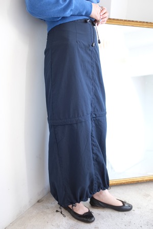 [vintage] vintage long skirt/navy