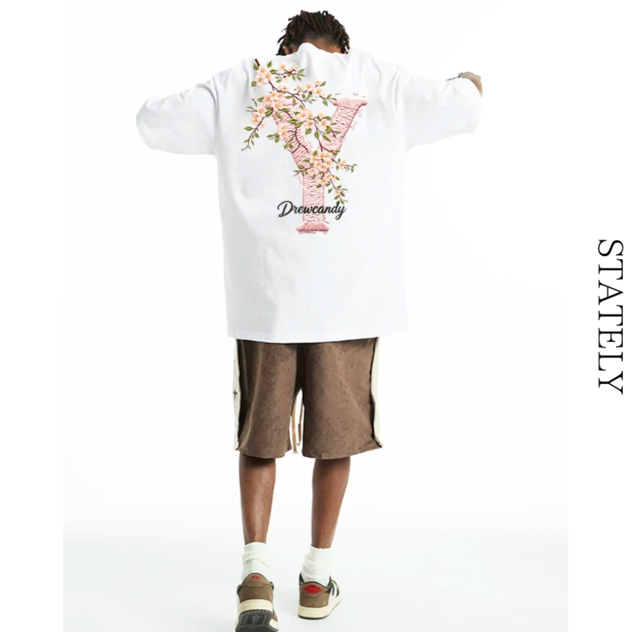 Cherry Blossom Y エンブロイダリー Tee/3color_T268・画像7