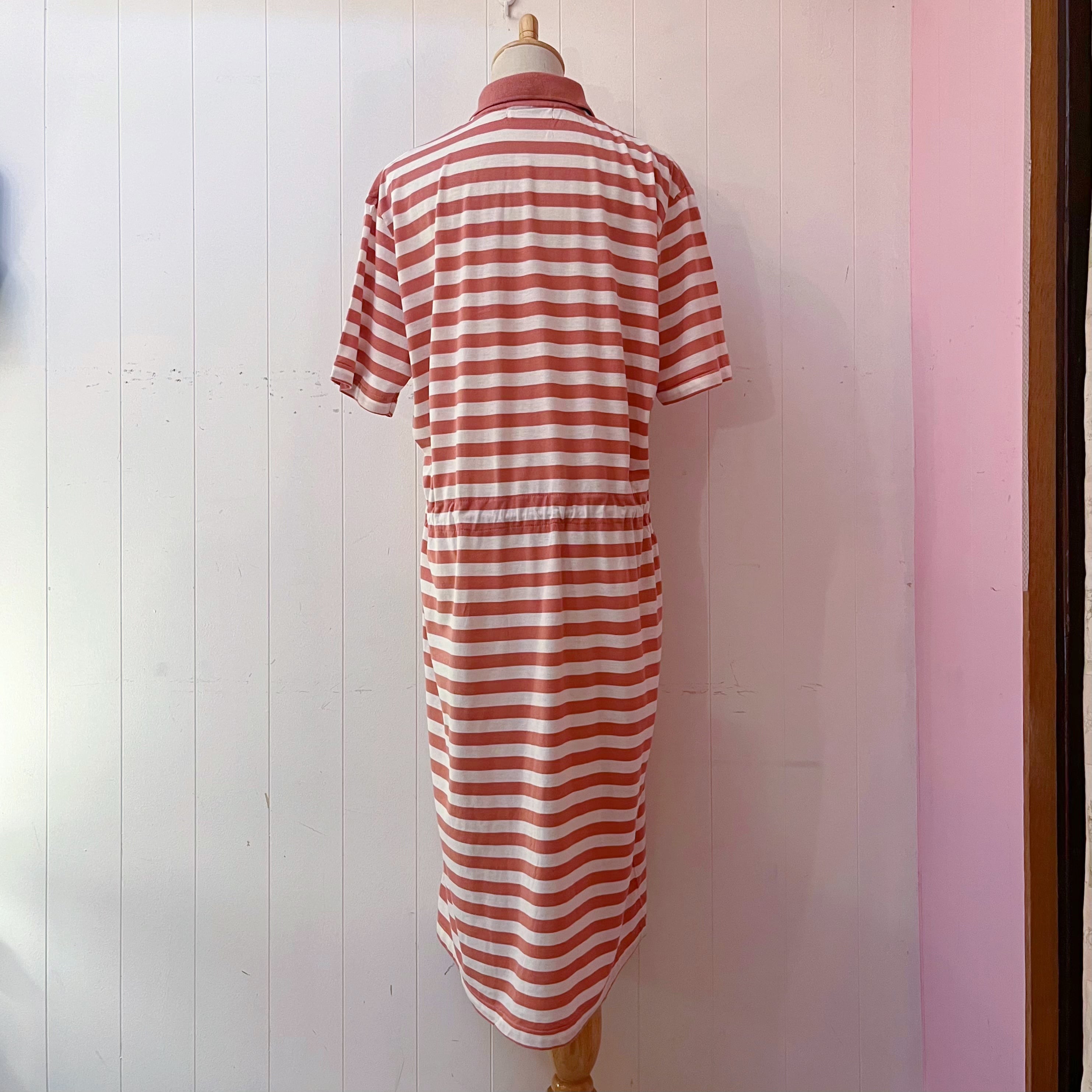 penguin stripe polo one-piece