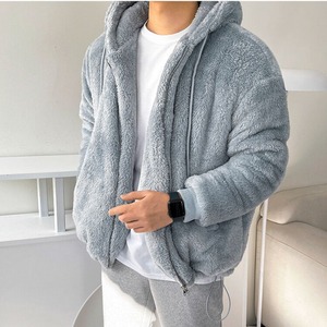 フェイクショートファーパーカ　MT0080403