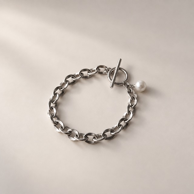 Pearl Bracelet　SILVER