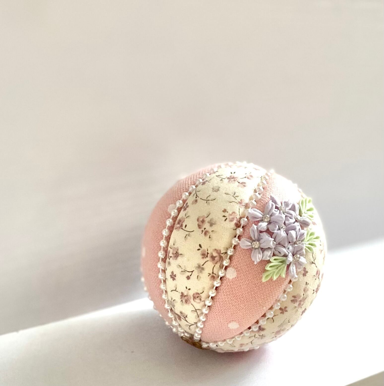木目込み鞠 ピンク 紫陽花 | Pay ID