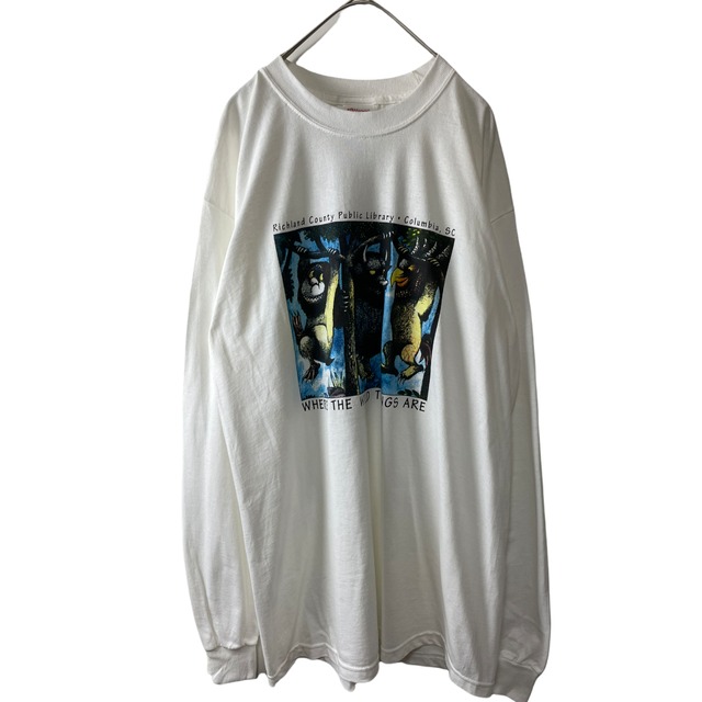 where the wild things are L/S sleeve t shirt 00s
