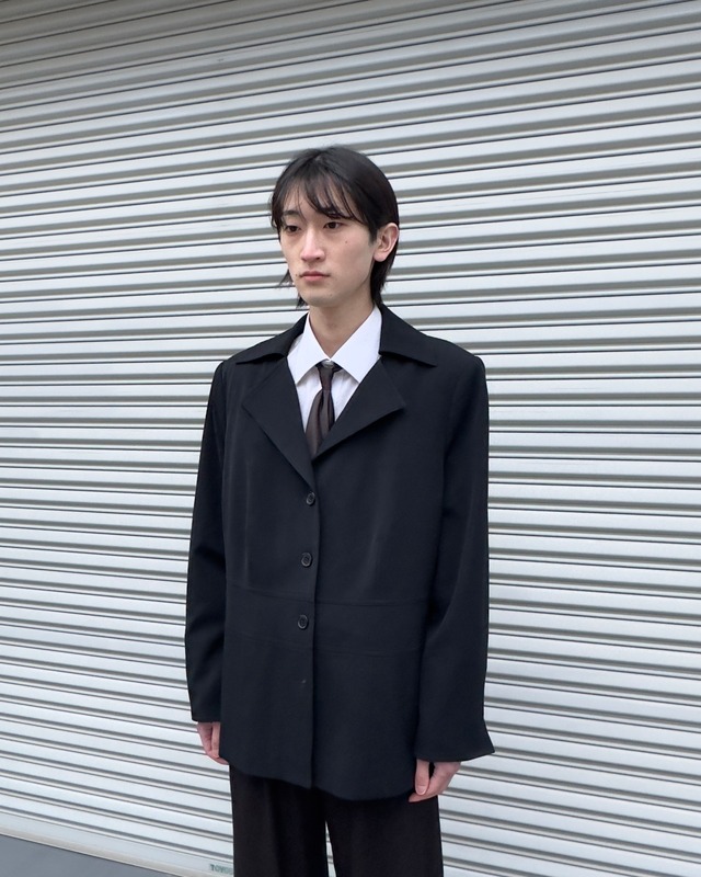 4 button switching design single jacket