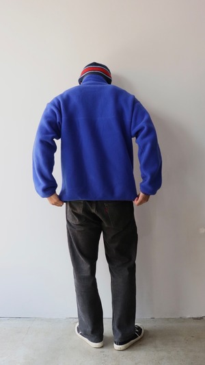 美品 L 99年 バイオレット シンチラ スナップt Patagonia パタゴニア フリース 青紫 synchilla ブルー パープル