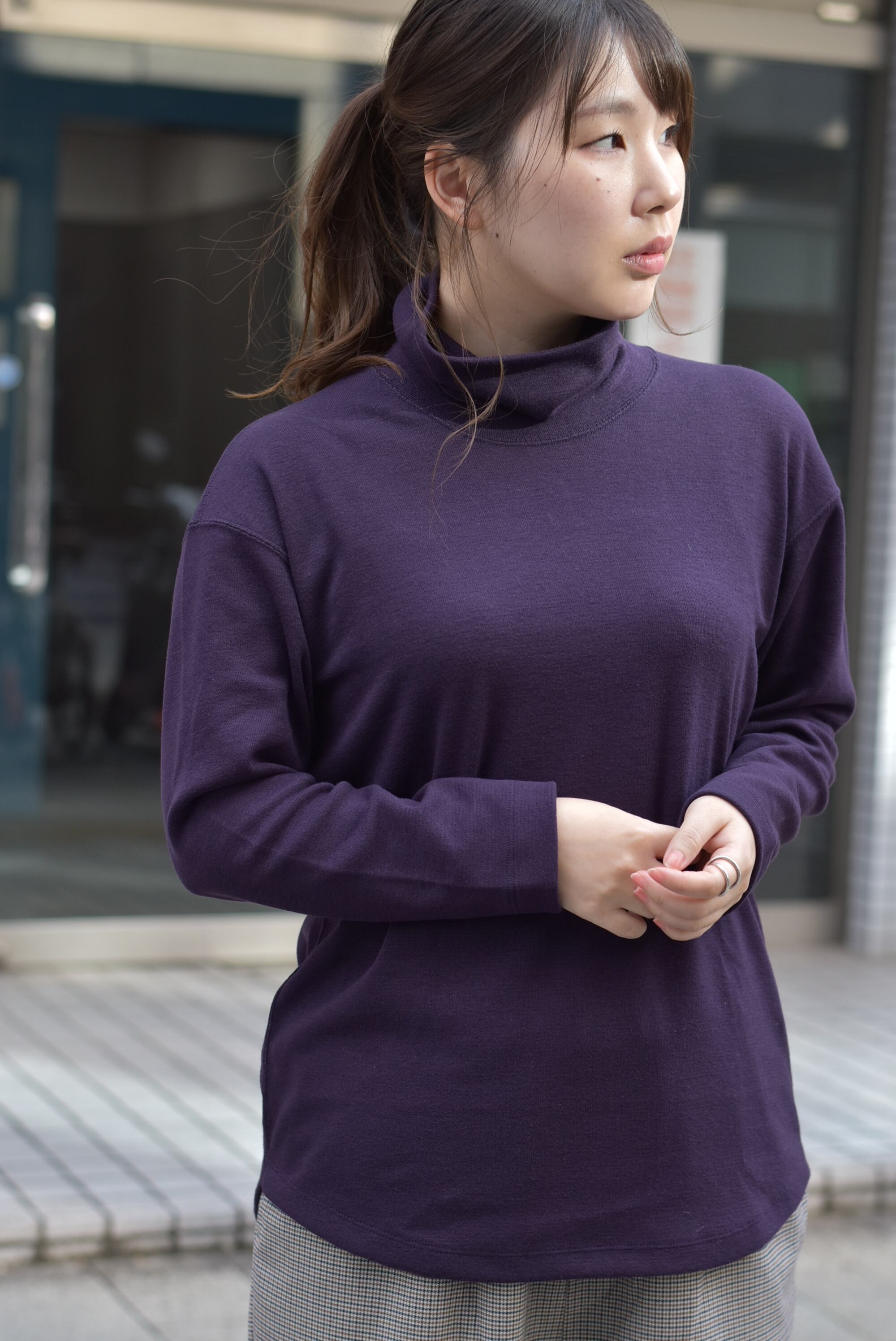 CURLY&Co.】PREMIEREWARM L/S TEE (turtle-neck) | theater(シアター)