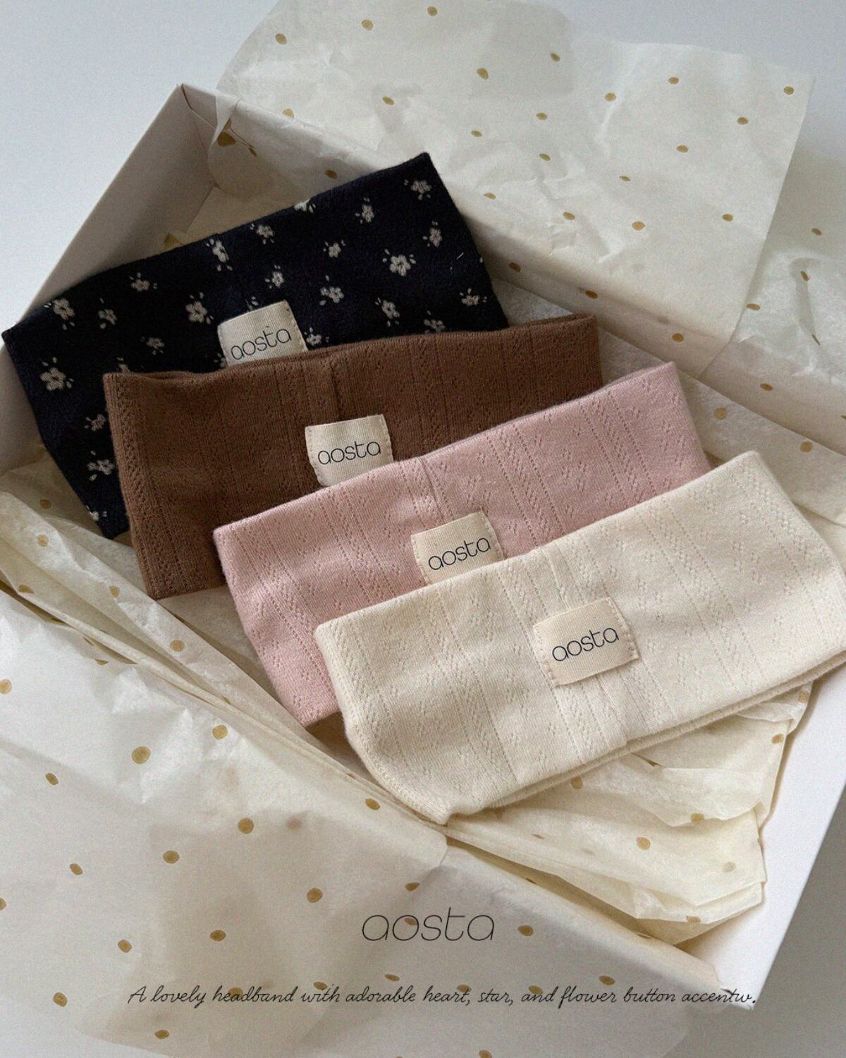 送料無料【予約】/ お星様キャンディヘアバンド / aosta