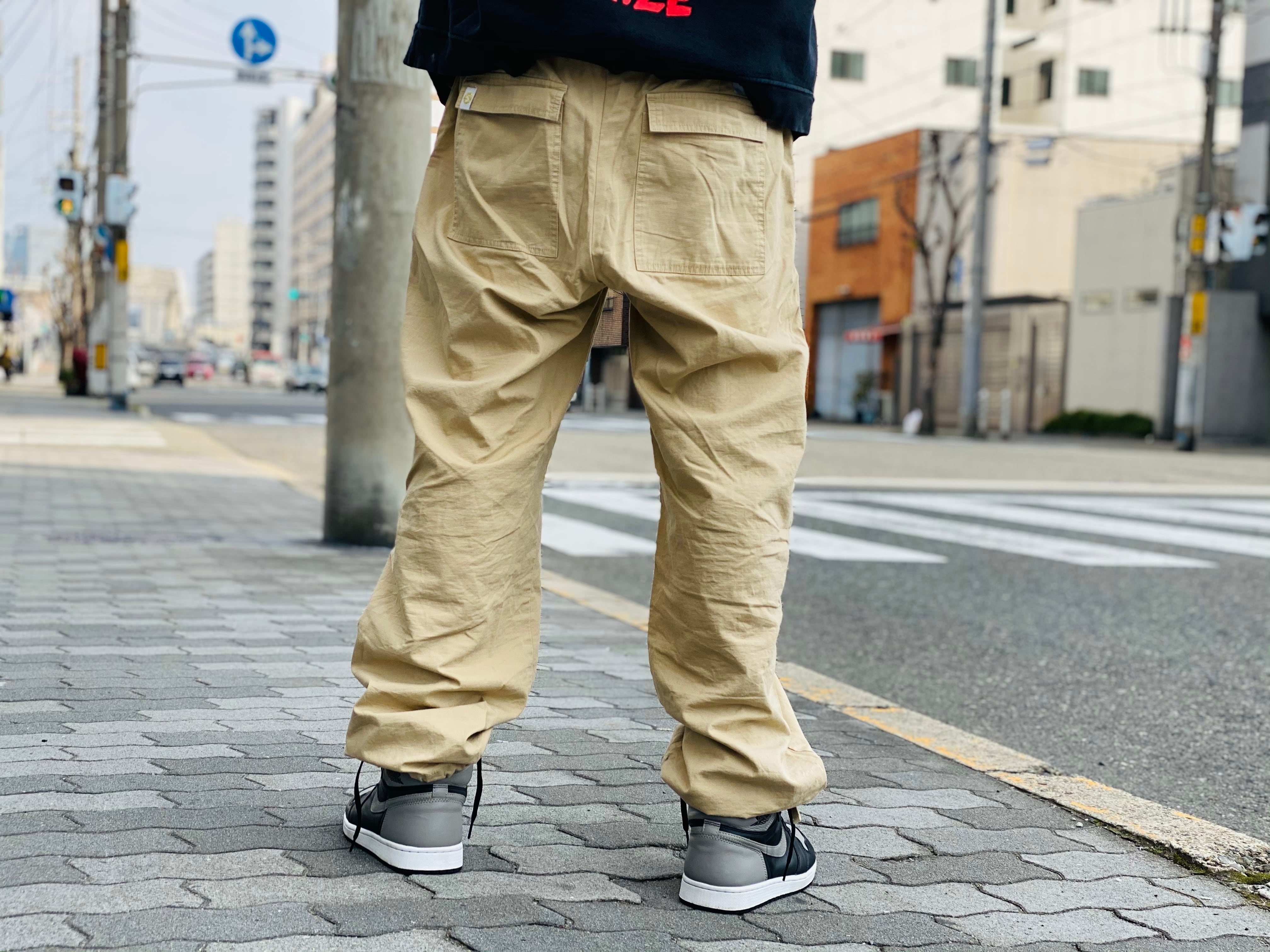 SAPEur RIPSTOP SKATE PANT XL BEIGE 30JI0105 | BRAND BUYERS OSAKA