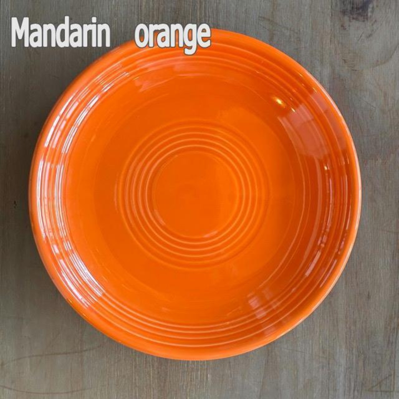 ORBIT Cake plate 19.5cm 4color　オービット　ケーキ皿　全4色　レッド　オレンジ　ブルー　グリーン　取り皿　中皿　丸皿　電子レンジ　オーブン　食洗機