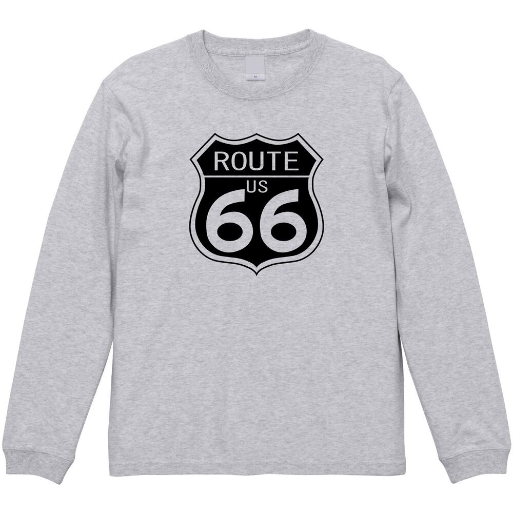 ルート66ロゴ長袖Tシャツ(B) | エナー(ener) ルート66ロゴ長袖Tシャツ(B) | エナー(ener)