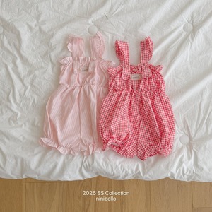 予約⌇ ninibello picnic overall suit
