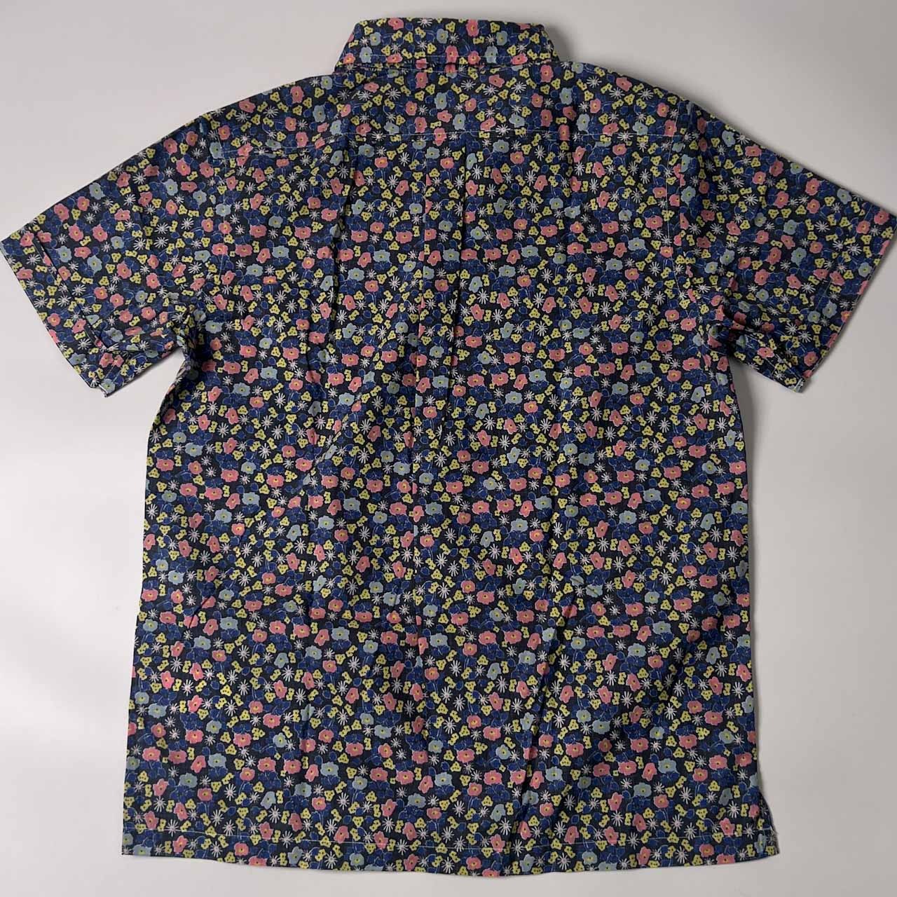 HELLY HANSEN ヘリーハンセン 花柄 BD ボタンダウン 半袖シャツ WL/マルチ レディース アウトドア