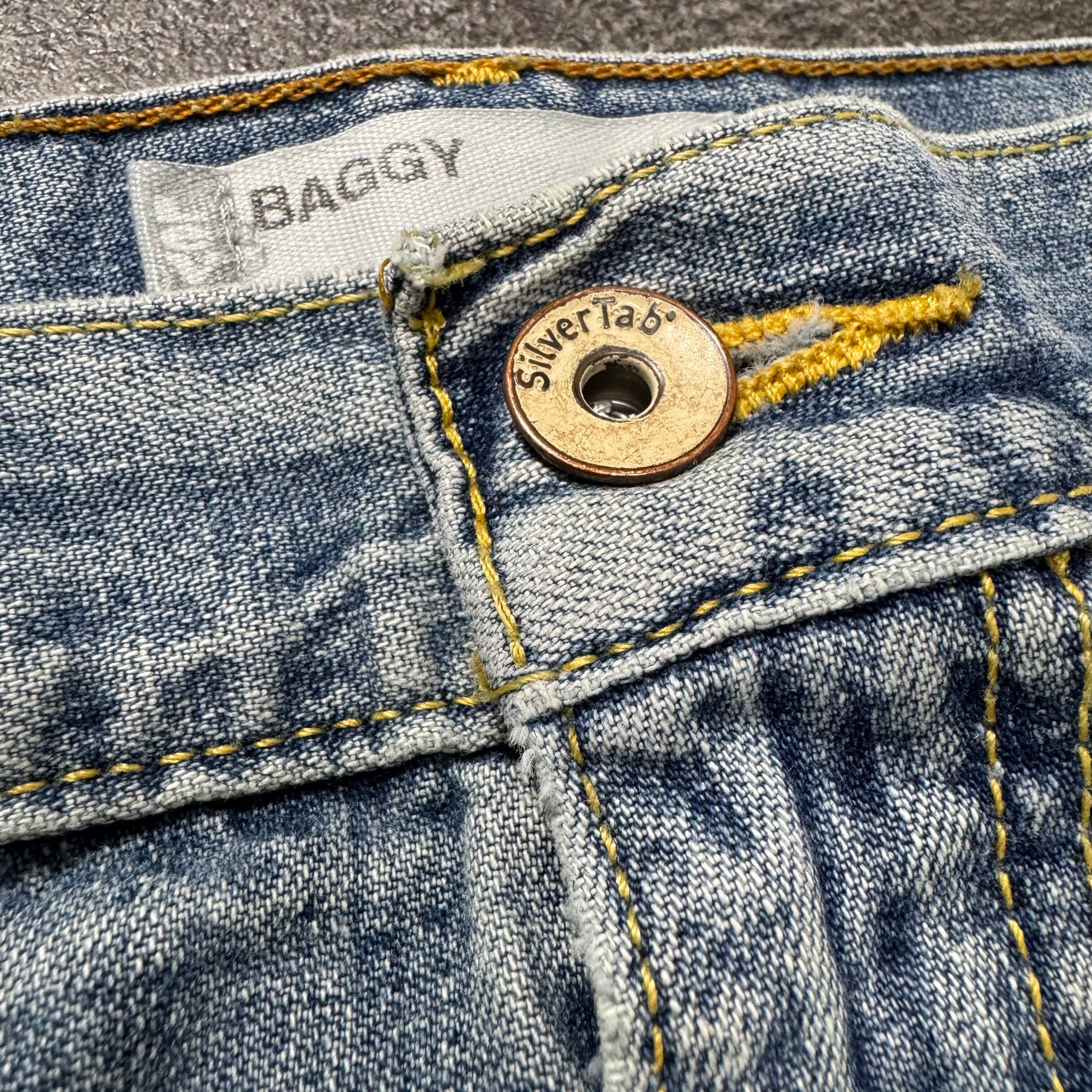 00s Levi's silver tab buggy denim W33 リーバイス シルバータブ