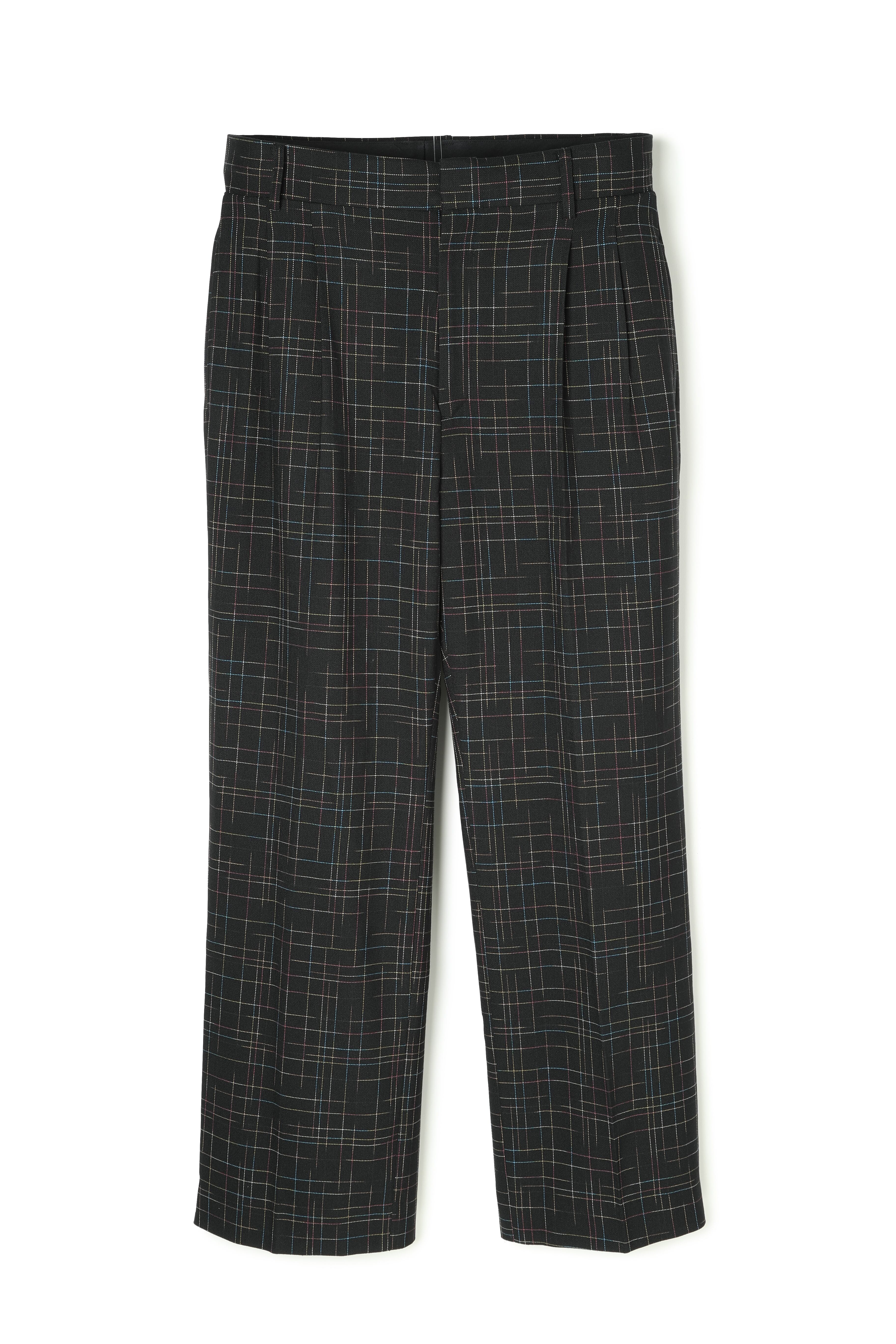 パンツ tuitaci KASURI RAINBOW 2TUCK TROUSER tuitaci KASURI RAINBOW 2TUCK TROUSER