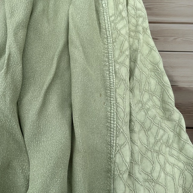 【LADIES】vintage like embroidery skirt