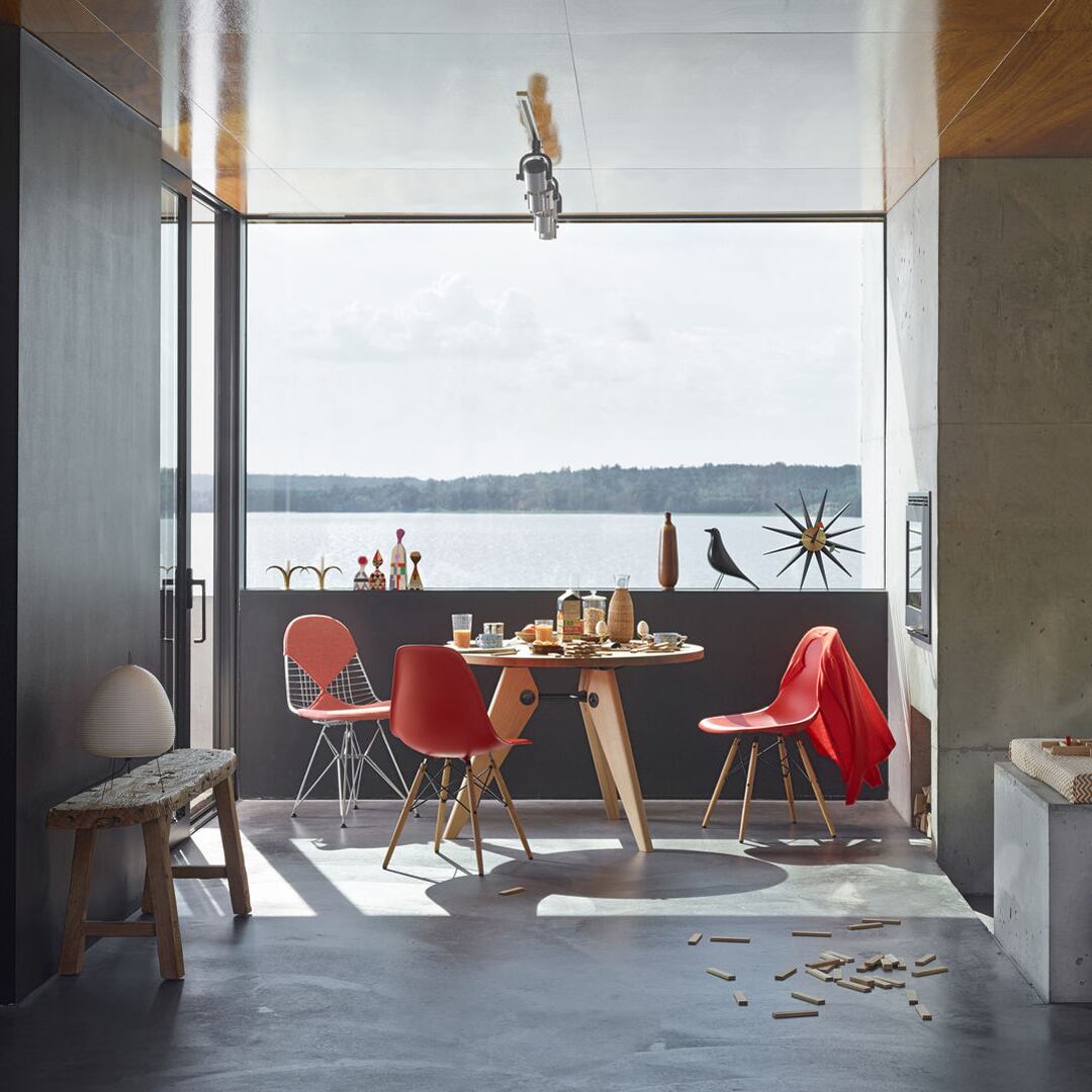 y*c様 美品 ゲリドンテーブル φ 1050 オーク VITRA正規品 ゲリドン