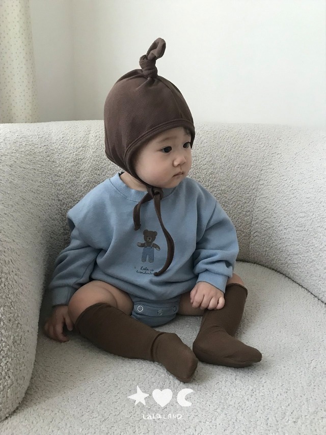 《予約》送料無料【lalaland】bebe ) Bear Suit