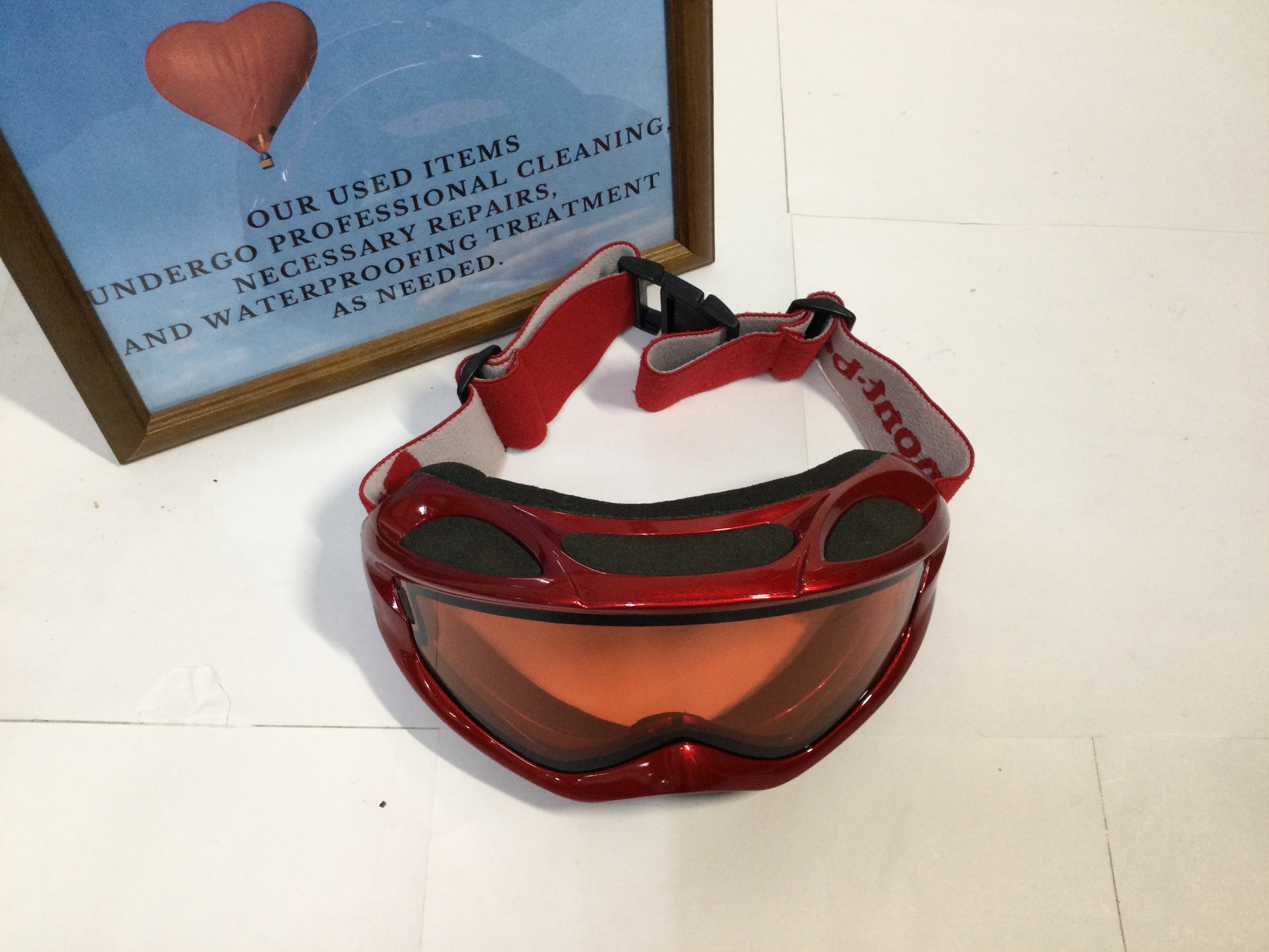 B-0135【mont bell】スノーゴーグル：アルパインゴーグルグラスイン