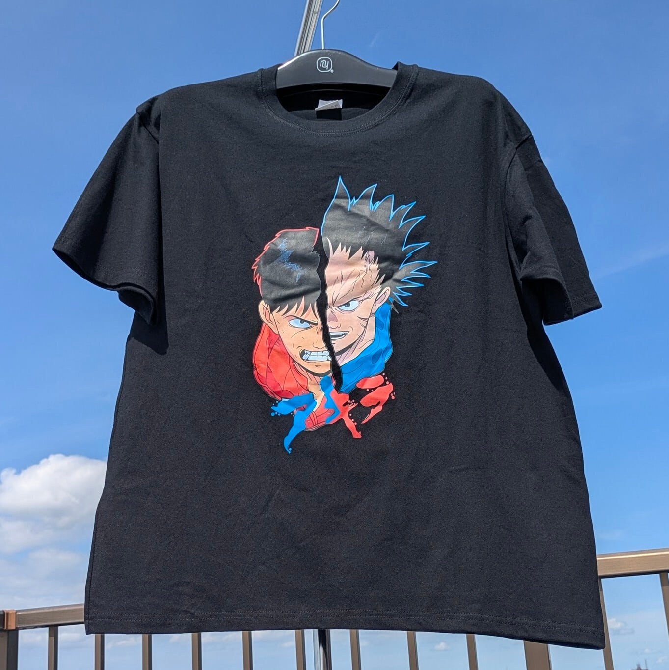 AKIRA ( アキラ ) 】『金田 / 鉄雄 アキラ』Tシャツ BLACK / 映画T