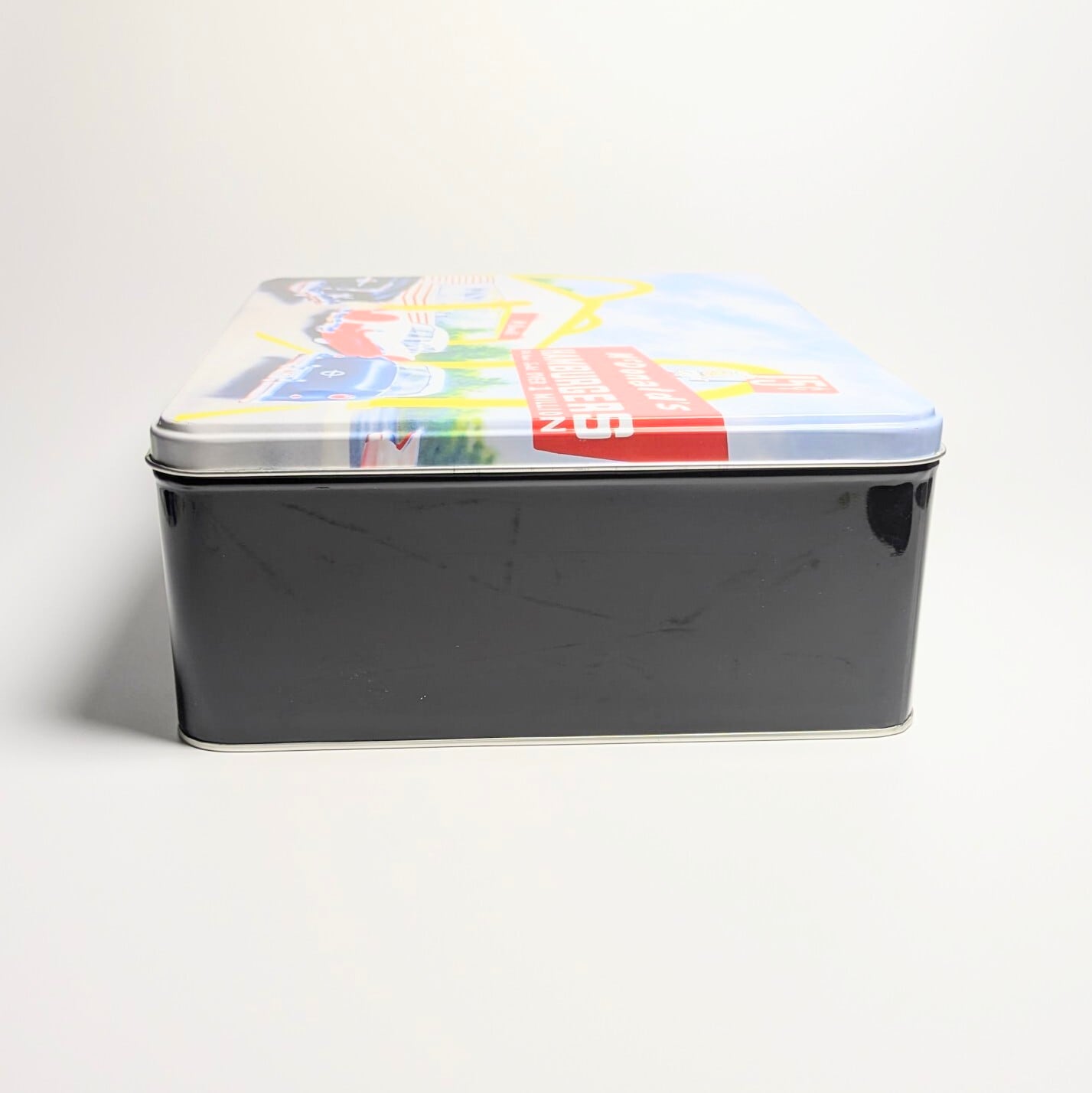 ☆VINTAGE 1997☆【 McDonald's / マクドナルド 】SPECIAL LIMITED McDonald's 1号店デザイン BIGティン缶 〚アメリカン雑貨 アメトイ〛