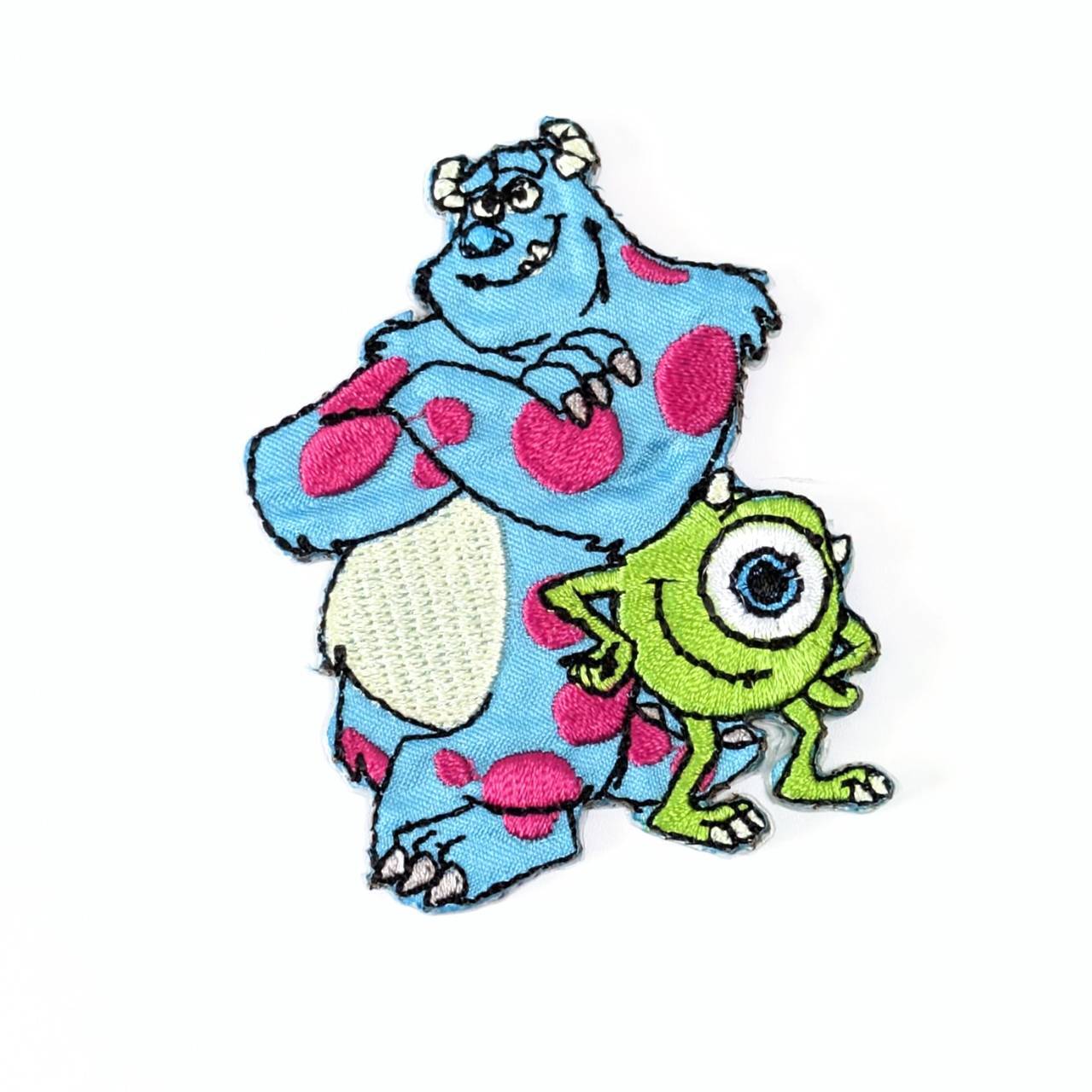 送料無料！ ★刺繍アイロンワッペン★【 Monsters, Inc.（ モンスターズ・インク ）】 〚アメリカン雑貨 アメトイ〛