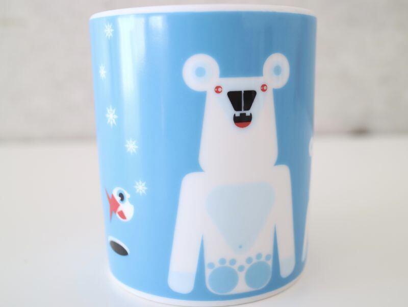 廃盤】マリメッコ marimekko / ヤーカルフ JAAKARFU マグカップ No.500