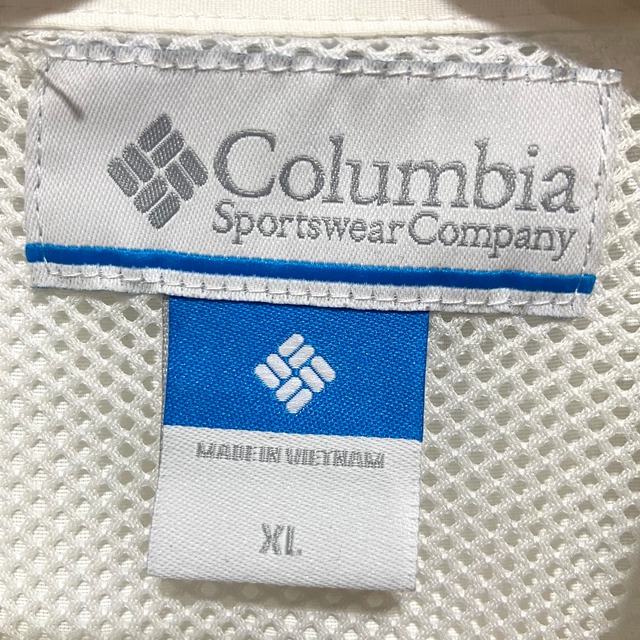 『送料無料』Columbia コロンビア　フッシィングシャツ　半袖　白　ポケット　XL
