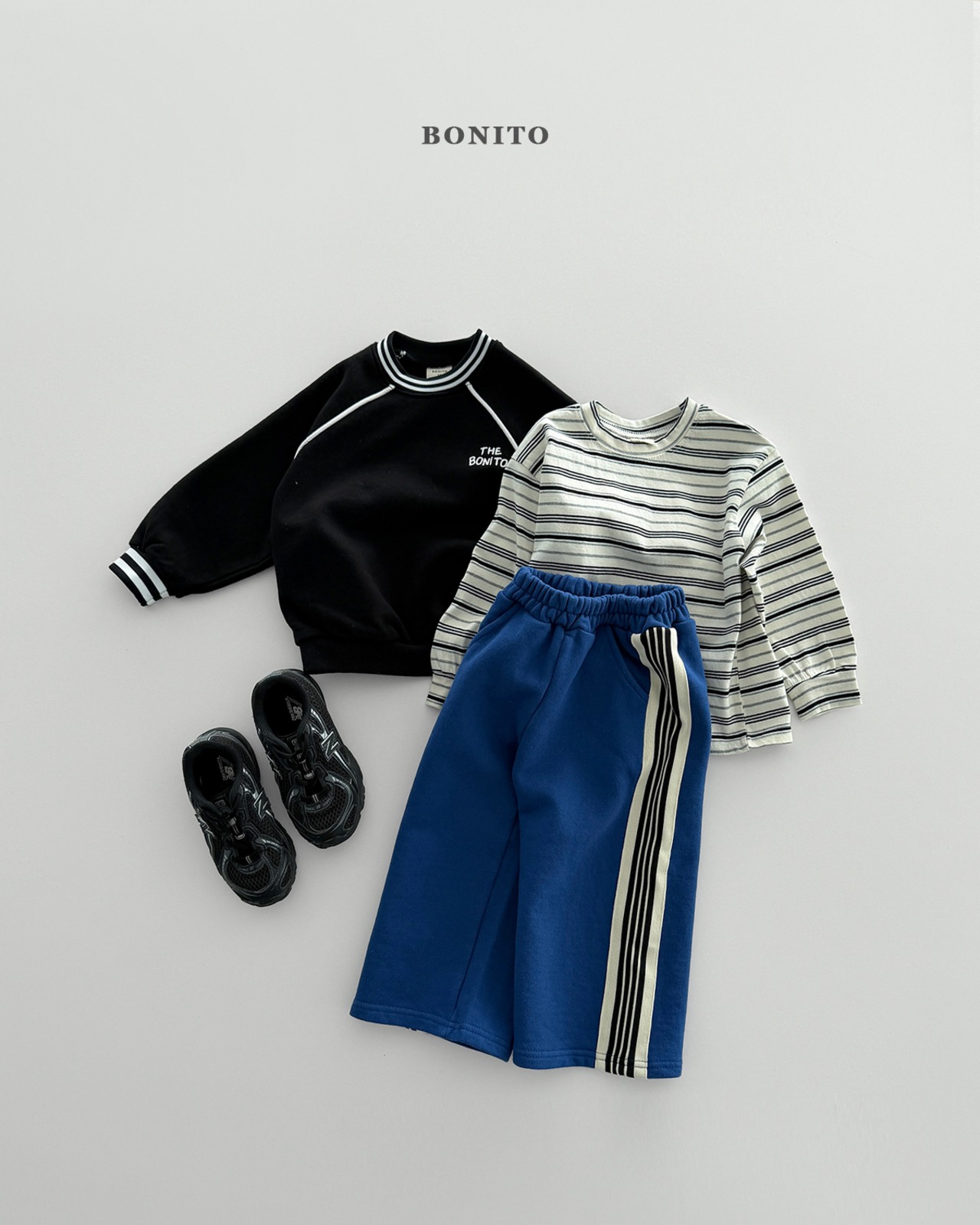 BONITO 26/SS ラインストレートパンツ