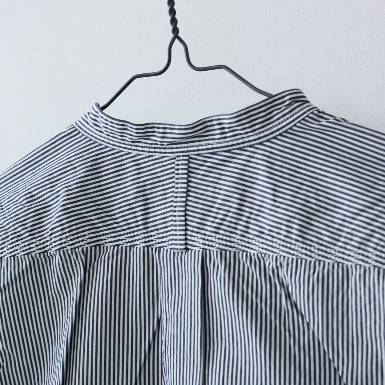 RINEN [リネン] 80/2ダウンプルーフスタンドカラーシャツ [R35001-G