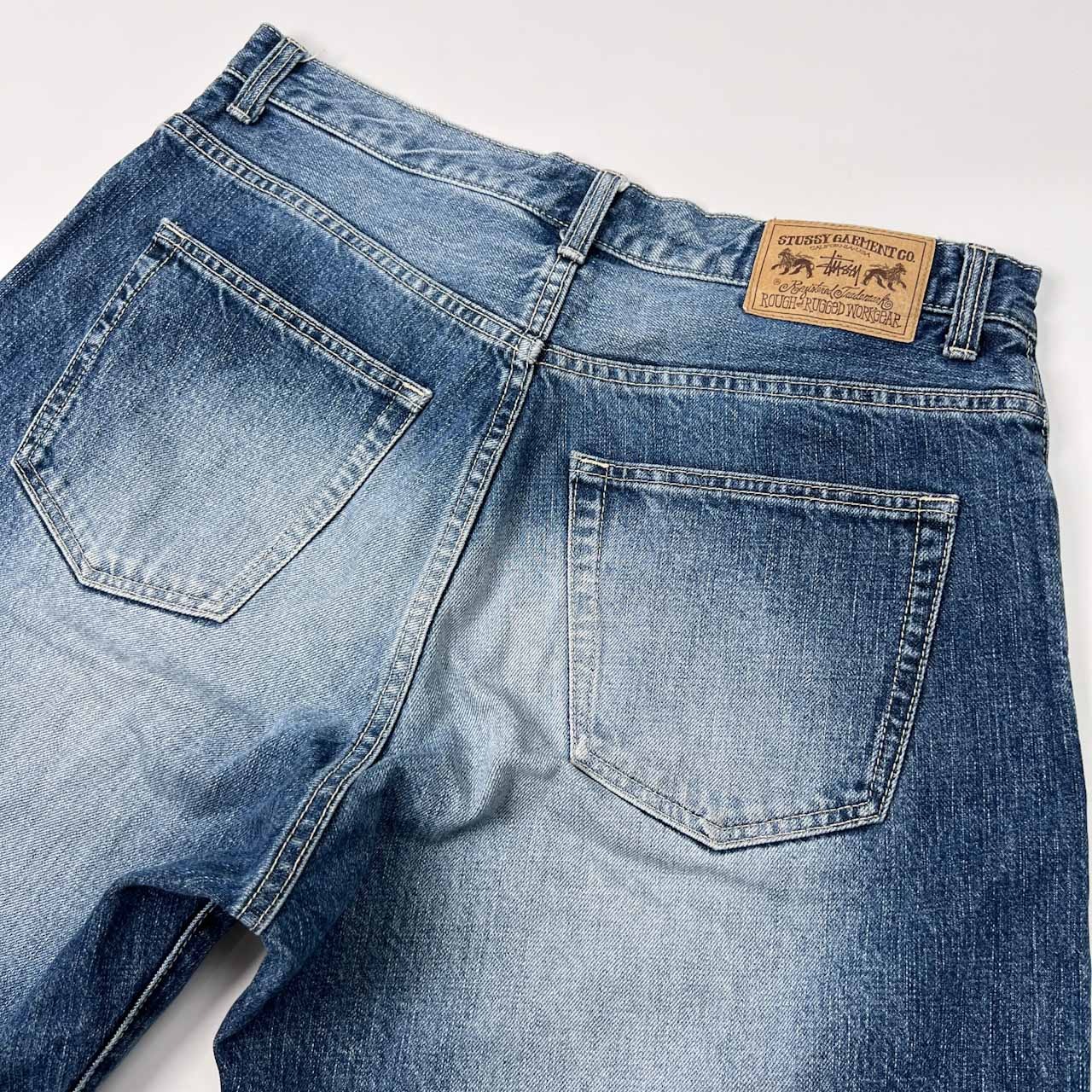 STUSSY ステューシー ROUGH&RUGGED DENIM デニム ショーツ ハーフパンツ ショートパンツ サイズ 32 /メンズ