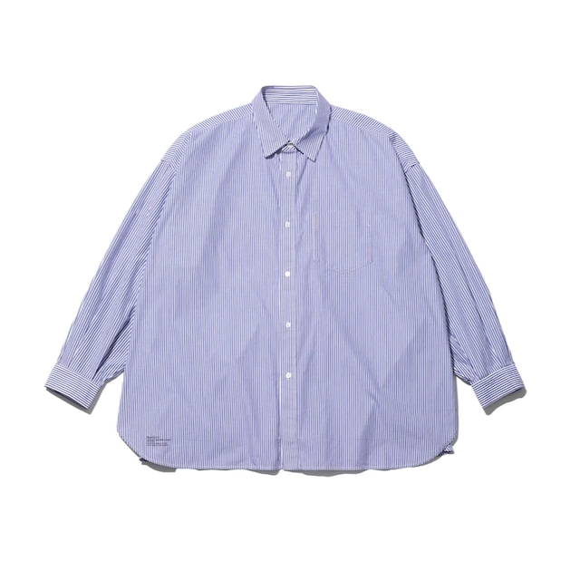 FreshService (フレッシュサービス) Corporate Uniform L/S Shirt [Blue Stripe]