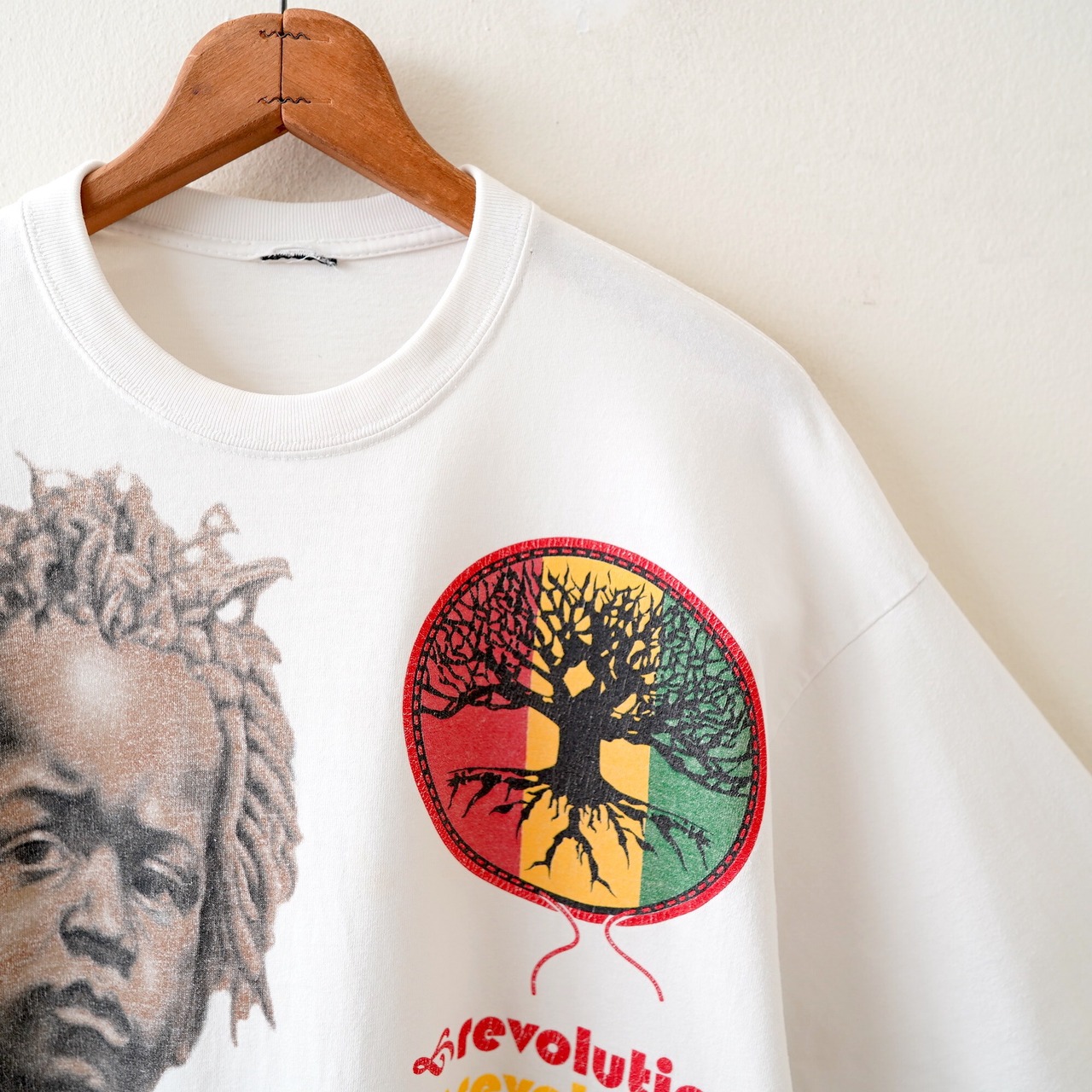Africa print tee