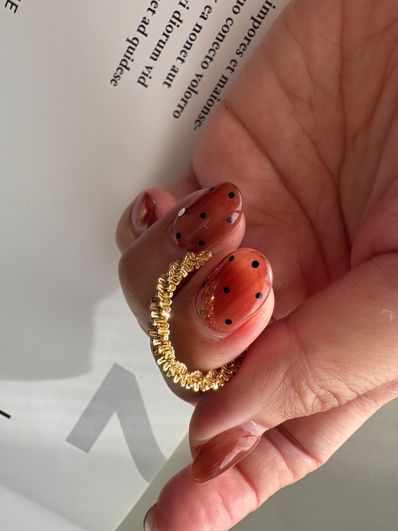 モダンウーブンリング