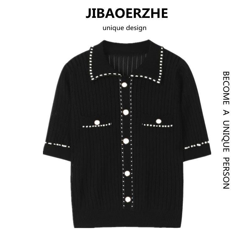 サマーニットシャツ スタンダード レトロ 夏物 ケッペル44776110424