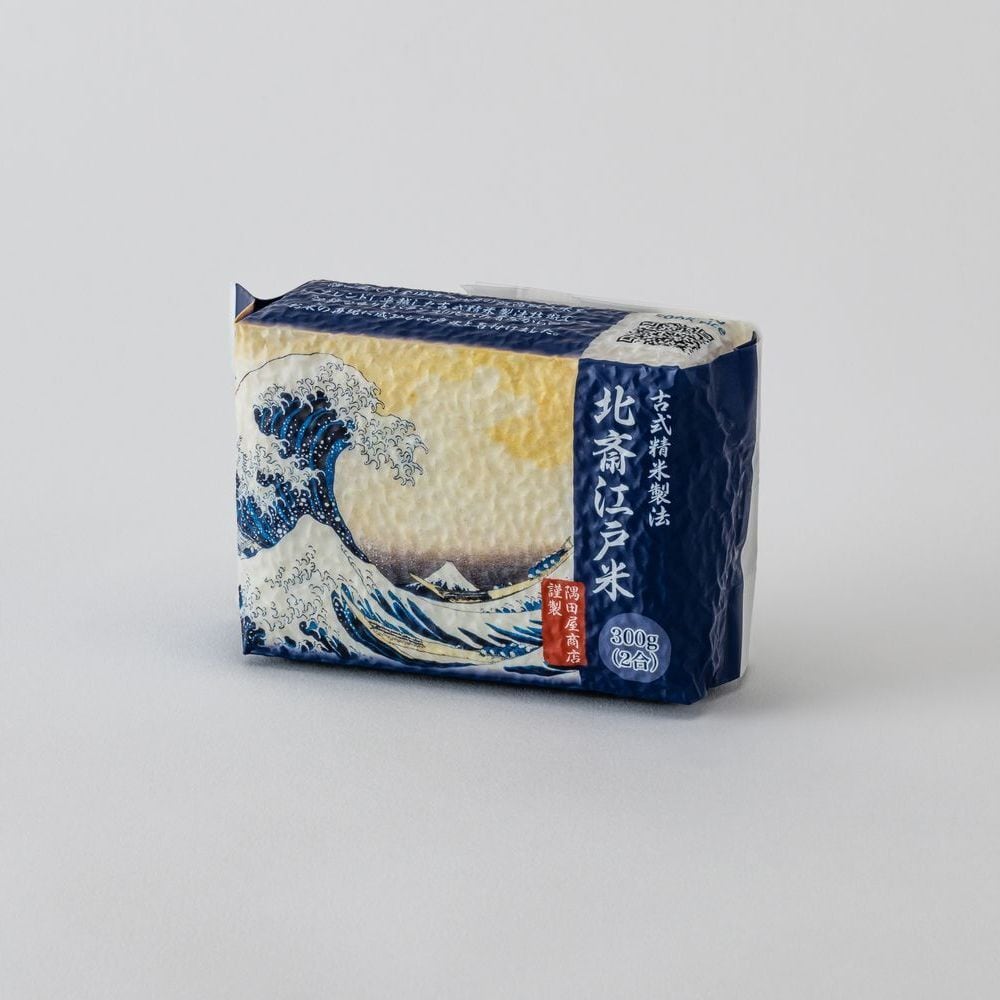 CUBE2合 北斎江戸米 浪裏（300g） | sumidaya