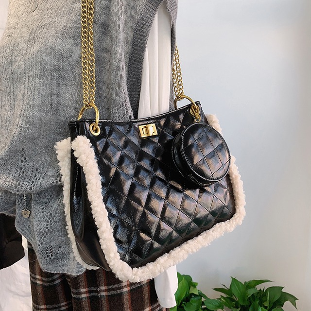 チェーン オータムウィンターシングル 秋物 冬物 メッセンジャーバッグ Tiancai_Wing_Bag83805279075