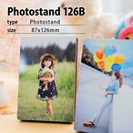 オーダーメイドフォトスタンド126B(L判相当/枠なし) フォトパネル | フォトプリント | ラメ / グリッター 写真プリント / 母の日 父の日 敬老の日