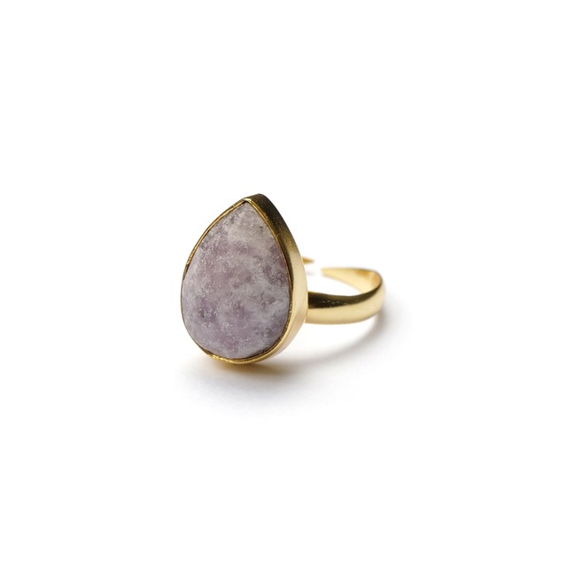 【MARKET】SINGLE STONE RING 1401