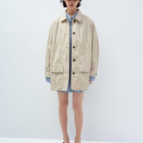 Oversized over jacket 【4color】 T0752