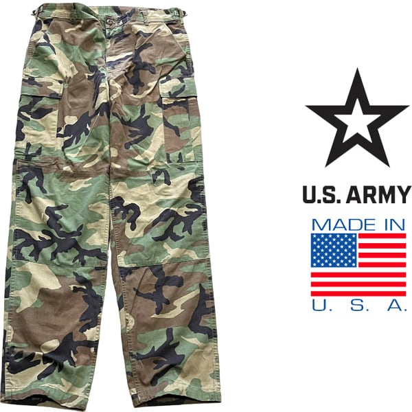 1点物◇実物アメリカ軍ビンテージ90s迷彩柄カーゴパンツ古着メンズM