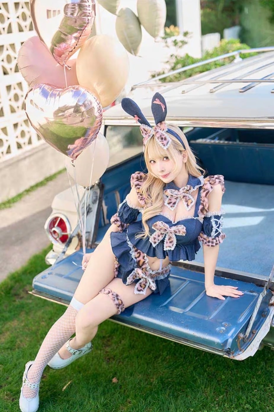 レオパードギャルバニー《オリジナルコスプレ7-11点セット》【Malymoon